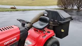 Craftsman T110 riding mower [upl. by Ailehc]