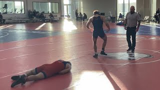 UT Tech Stampede Mens Invitational 2024 165lb Dylan Galant [upl. by Ttehc693]