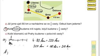 Části z celku aplikace na jednotky délky Mat mat pro 5roč 2 díl str 31 cv 4 [upl. by Adlee]