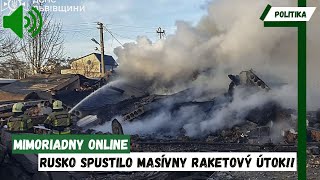 Rusko spustilo masívny raketový útok Poľsko v pohotovosti aktivovalo letectvo Je dôvod na obavy [upl. by Oinotnaocram]