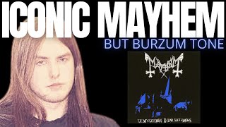 What if Euronymous used Varg Vikernes guitar tone [upl. by Steep]