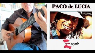 Bulerías Monday 9  Paco de Lucia  Compadres Falseta  Live Solo  End  Flamenco Guitar Tutorial [upl. by Viquelia367]