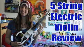 5String Electric Violin Review Yinfente Model [upl. by Attenna788]