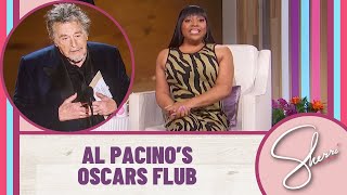 Al Pacino’s Oscars Flub  Sherri Shepherd [upl. by Ynotna56]