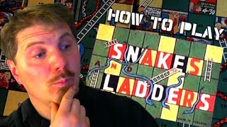 How to Play Snakes and Ladders Board Games [upl. by Ken]