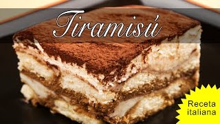 Receta de tiramisú casero [upl. by Yllet838]