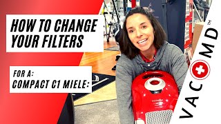 How to Change Your Filters Compact C1 Miele [upl. by Linnea]