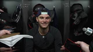 Kraken Sound André Burakovsky  Oct 21 2022 Postgame [upl. by Belle]