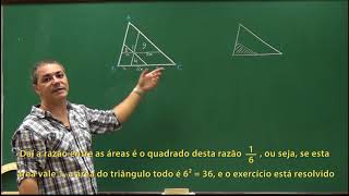 Geometria  Aula 59  Mais dois problemas com triângulos  Legendado [upl. by Anirba881]