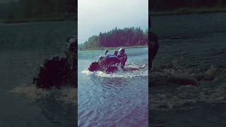 Sportsman 850 snorkel test [upl. by Ahsakal159]