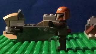 Mandalorian fight scene  Stop Motion [upl. by Aicilaanna183]