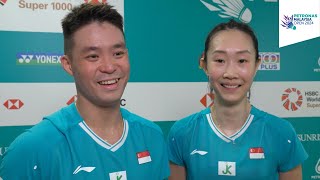 Maiden Super 1000 semifinal for Terry Hee amp Jessica Tan  MalaysiaOpen2024 [upl. by Higgins238]