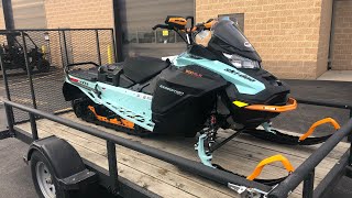 2024 Skidoo Expedition Extreme 900 Turbo R walk around and exhaust [upl. by Aicire]