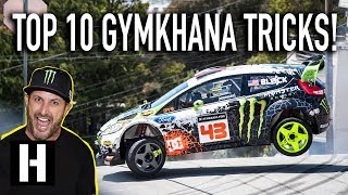 Ken Block Tells Us His Top 10 Gymkhana Tricks Ever [upl. by Nosle]