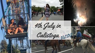 4th July in Calistoga California  Parade Fairgrounds  VLOG [upl. by Oberstone6]