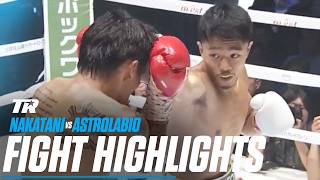 Junto Nakatani Wastes No Time With First Round Knockout  FIGHT HIGHLIGHTS [upl. by Bohun]