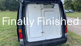 Finished Van Solar Shower Conversion [upl. by Annoyt]