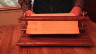 Fore Edge Painting Display Press [upl. by Einad]