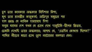 Bangla Kobita Banalata Sen by Jibanananda Das recitation [upl. by Eelak]