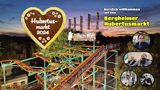 Reportage Hubertusmarkt Bergheim 2024 mit Anubis Trapper Joes Crazy Mine Beach Party und mehr [upl. by Llenyr]