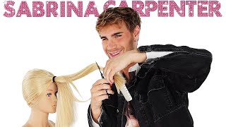 Brad Mondos Sabrina Carpenter Haircut How To [upl. by Oap791]