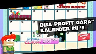 Kalender Maret 2024 Bisa Profit Garaquot Update ini Growtopia Indonesia [upl. by Nytsirk]