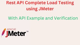 JMeter Testing02 Rest API Performance Testing [upl. by Oetsira277]