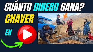 🔥💲Cuánto Dinero Gana Chaver en Youtube [upl. by Arbmat]