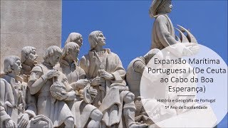 Expansão Marítima Portuguesa parte I História e Geografia de Portugal 5º ano [upl. by Drannel]