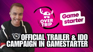 OverTrip World official trailer amp IDO campaign in the Gamestarter launchpad [upl. by Aivatnwahs]