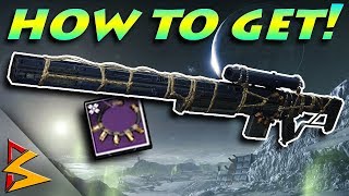 How to Get Tranquility Sniper Horned Wreath Location  Destiny 2 Shadowkeep [upl. by Tyson]