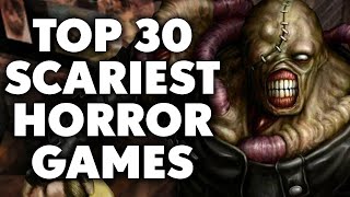 Top 30 Scariest Horror Games of All Time That Will Frighten You Beyond Belief 2024 Edition [upl. by Kinemod]