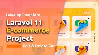 Laravel 11 Ecommerce Project  Step By Step  Livewire 3 [upl. by Goodyear170]