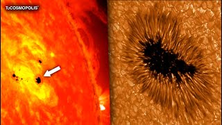 Una MANCHA SOLAR CRECE más de 10 VECES en los ÚLTIMOS DOS DÍAS y APUNTA DIRECTAMENTE HACIA la TIERRA [upl. by Atiana270]