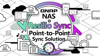 Use QNAP NAS and Resilio Sync to build a PointtoPoint sync solution [upl. by Atikel]