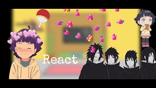 Neji and Itachi react  BorutoHimawariSarada  Naruto  part 1 [upl. by Alaehs640]