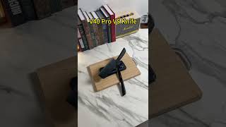 V40 Pro Rugged Phone Durability Test Knife Impact Challenge DoogeeV40Pro Doogee challenge test [upl. by Sankey]