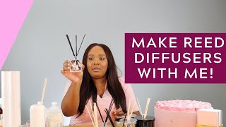 How To Make a Reed Diffuser in 2022  Candle Business  Paris Nikkole [upl. by Forkey]