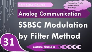 SSBSC Modulation by Filter Method Basics Working Circuit Block Diagram amp Importance Explained [upl. by Ellenyl96]