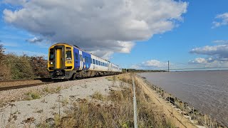 Northern Rail 158757 At Ferriby From Hull To Halifax [upl. by Valentia]