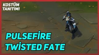 Pulsefire Twisted Fate Kostüm Tanıtımı League of Legends [upl. by Mirabella572]