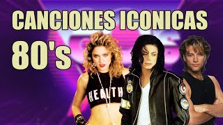 100 CANCIONES ICONICAS DE LOS 80s [upl. by Mizuki]