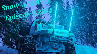 Snow wheeling 2024 Episode 3 [upl. by Materse135]