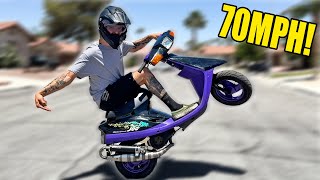 I Made My Yamaha JOG 3kj INSANE FAST [upl. by Moyer]