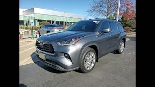 2020 Toyota Highlander Limited Schaumburg IL 241291A [upl. by Dolhenty]