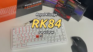 Teclado Mecánico Barato Royal Kludge RK84 [upl. by Eelime95]