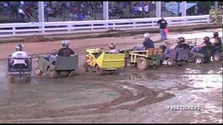 Lawn Mower Demo Derby Alexandria Ky Fairgrounds 9172011 [upl. by Oler]