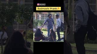 Badmashi Prank on Vlogger😂 prank ytshorts systummm [upl. by Fortin964]