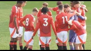 Manchester United U18 vs Nottingham Forest U18 60 Full Match Replay Chido Obi Martin HatTrick [upl. by Adnilim]