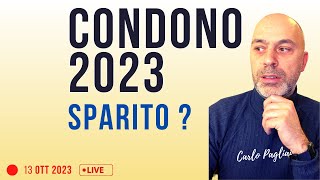 Condono edilizio 2023 ipotesi sparita [upl. by Kalil]